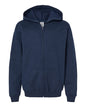 Gildan 18600B - Youth Heavy BlendTM Full-Zip Hooded Sweatshirt - Navy
