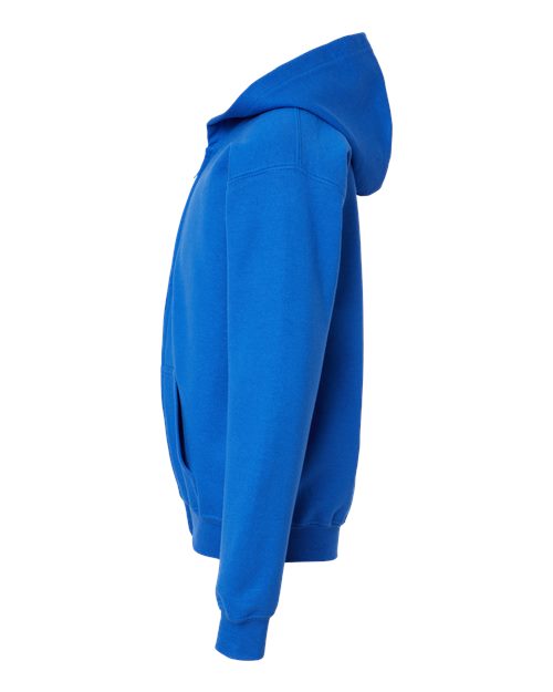 Gildan 18600B - Youth Heavy BlendTM Full-Zip Hooded Sweatshirt - Royal