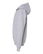 Gildan 18600B - Youth Heavy BlendTM Full-Zip Hooded Sweatshirt - Sport Grey