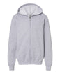 Gildan 18600B - Youth Heavy BlendTM Full-Zip Hooded Sweatshirt - Sport Grey