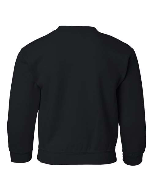 Gildan 18000B - Youth Heavy BlendTM Crewneck Sweatshirt - Black