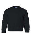 Gildan 18000B - Youth Heavy BlendTM Crewneck Sweatshirt - Black