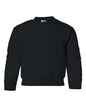 Gildan 18000B - Youth Heavy BlendTM Crewneck Sweatshirt - Black