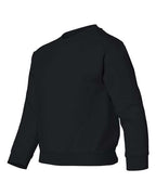 Gildan 18000B - Youth Heavy BlendTM Crewneck Sweatshirt - Black