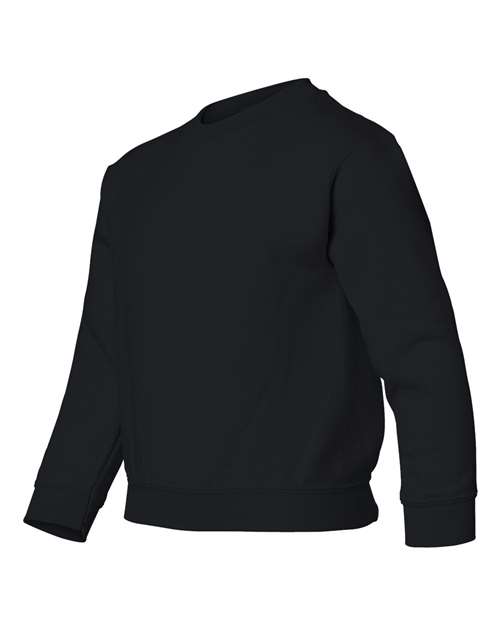 Gildan 18000B - Youth Heavy BlendTM Crewneck Sweatshirt - Black