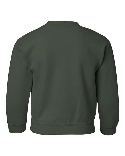 Gildan 18000B - Youth Heavy BlendTM Crewneck Sweatshirt - Forest