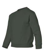 Gildan 18000B - Youth Heavy BlendTM Crewneck Sweatshirt - Forest