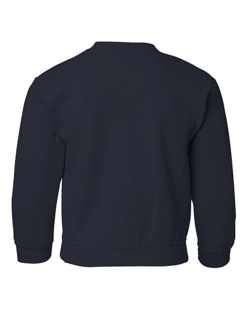 Gildan 18000B - Youth Heavy BlendTM Crewneck Sweatshirt - Navy