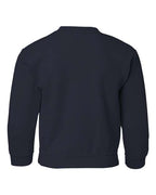 Gildan 18000B - Youth Heavy BlendTM Crewneck Sweatshirt - Navy