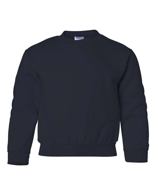 Gildan 18000B - Youth Heavy BlendTM Crewneck Sweatshirt - Navy