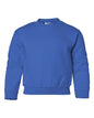 Gildan 18000B - Youth Heavy BlendTM Crewneck Sweatshirt - Royal