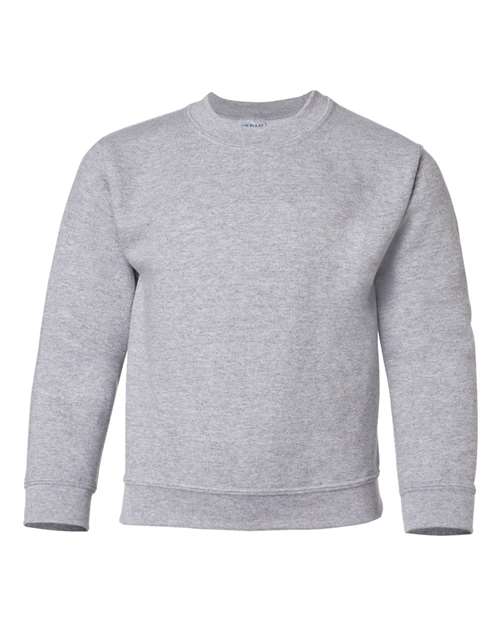 Gildan 18000B - Youth Heavy BlendTM Crewneck Sweatshirt - Sport Grey