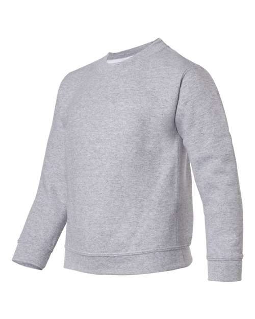 Gildan 18000B - Youth Heavy BlendTM Crewneck Sweatshirt - Sport Grey