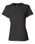 Hanes SL04 - Women's Perfect-T T-Shirt — Black (flat)