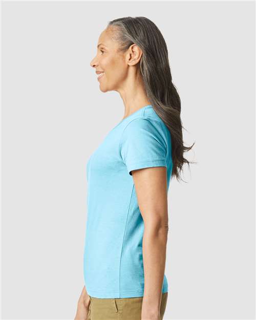 Gildan 64000L - Women's Softstyle T-Shirt - Sky