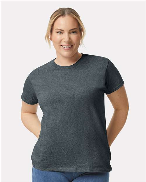 Gildan 2000L - Women's Ultra Cotton T-Shirt - Dark Heather