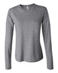 BELLA + CANVAS 6500 - Womens Jersey Long Sleeve Tee - Deep Heather