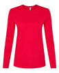 BELLA + CANVAS 6500 - Womens Jersey Long Sleeve Tee - Red