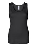 BELLA + CANVAS 1080 — Women's Baby Rib Tank — Black