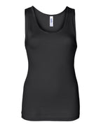 BELLA + CANVAS 1080 — Women's Baby Rib Tank — Black