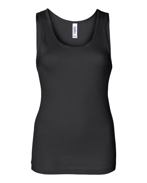 BELLA + CANVAS 1080 — Women's Baby Rib Tank — Black