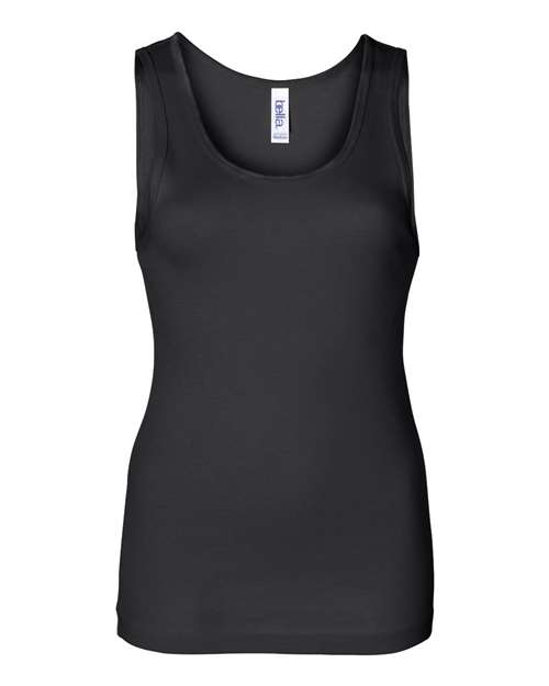 BELLA + CANVAS 1080 — Women's Baby Rib Tank - Black