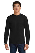 Gildan 2410 - Unisex Ultra Cotton® Long Sleeve Pocket T-Shirt