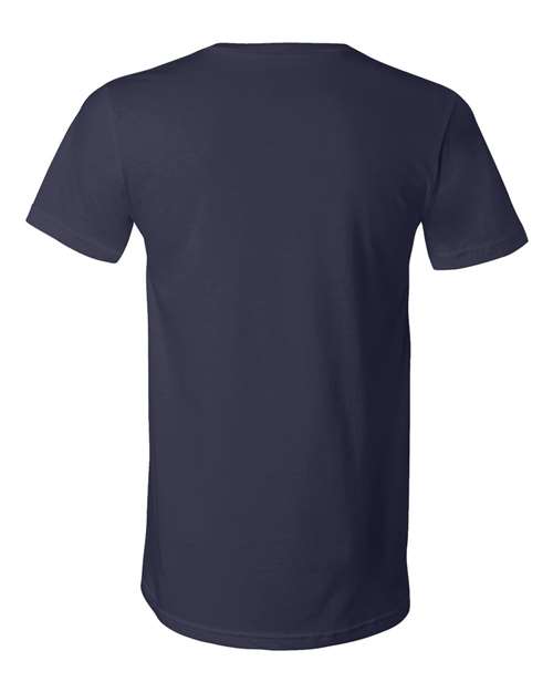 BELLA + CANVAS 3005 - Unisex Jersey V-Neck Tee - Navy