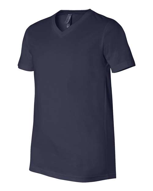 BELLA + CANVAS 3005 - Unisex Jersey V-Neck Tee - Navy