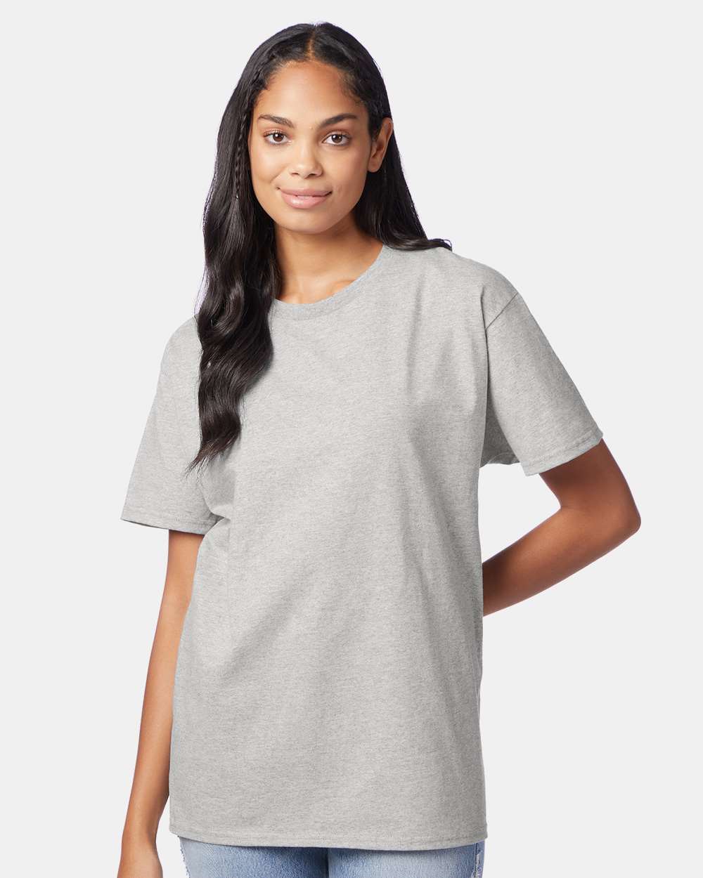 Hanes 5250 - Unisex Authentic T-Shirt — Ash