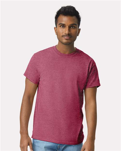 Gildan 2000 - Unisex Ultra Cotton T-Shirt - Heather Cardinal
