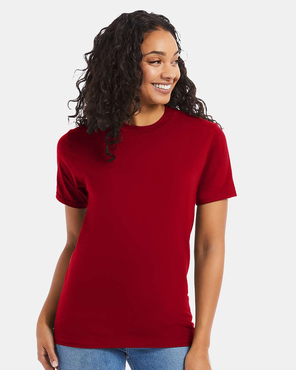 Hanes 5180 - Unisex Beefy-T® T-Shirt — Deep Red