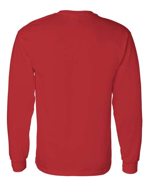 Gildan 5400 - Unisex Heavy CottonTM Long Sleeve T-Shirt - Red