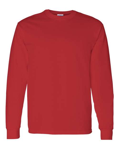 Gildan 5400 - Unisex Heavy CottonTM Long Sleeve T-Shirt - Red