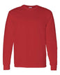 Gildan 5400 - Unisex Heavy CottonTM Long Sleeve T-Shirt - Red