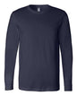 BELLA + CANVAS 3501 - Unisex Jersey Long Sleeve Tee - Navy