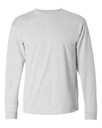 Hanes 5586 - Authentic Long Sleeve T-Shirt — Ash (flat)