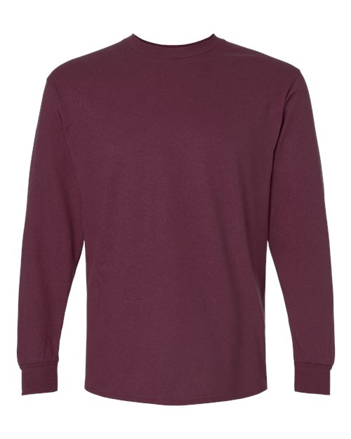 Gildan 2400 - Unisex Ultra Cotton Long Sleeve T-Shirt - Maroon