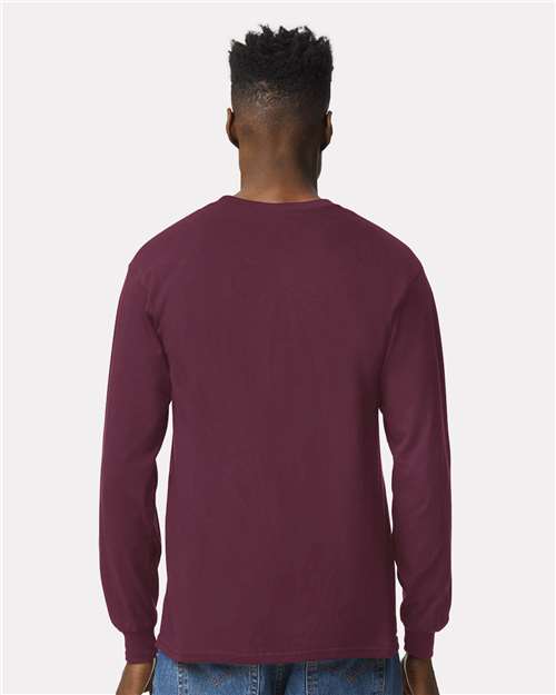 Gildan 2400 - Unisex Ultra Cotton Long Sleeve T-Shirt - Maroon