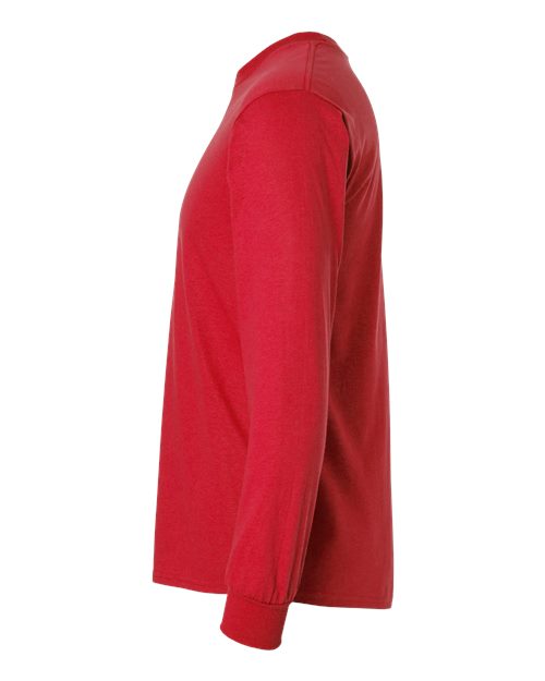 Gildan 2400 - Unisex Ultra Cotton Long Sleeve T-Shirt - Red