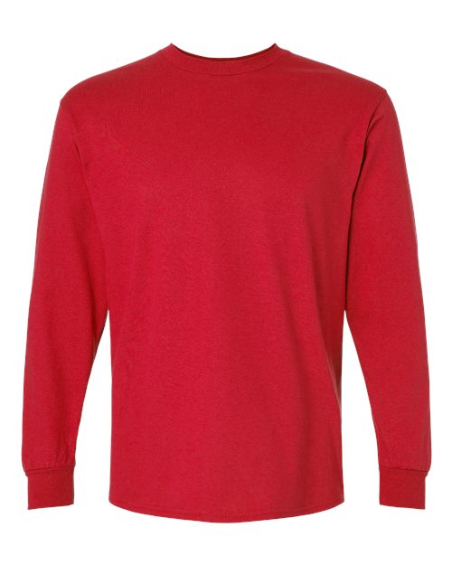 Gildan 2400 - Unisex Ultra Cotton Long Sleeve T-Shirt - Red