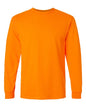 Gildan 2400 - Unisex Ultra Cotton Long Sleeve T-Shirt - Safety Orange