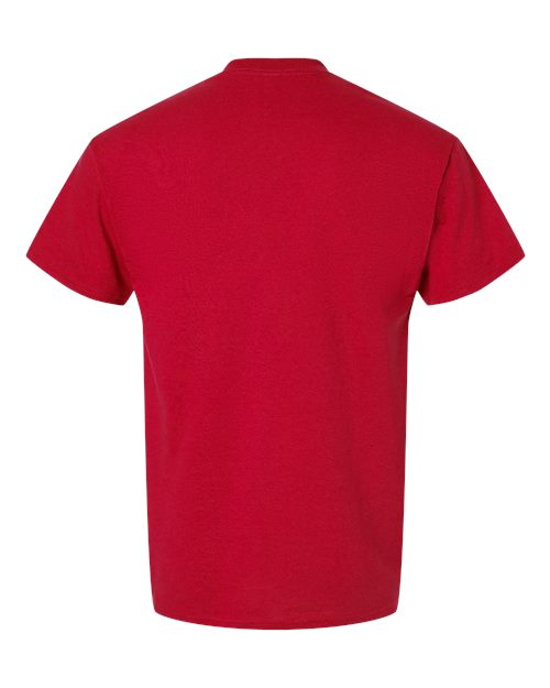 Gildan 8000 - Unisex DryBlend T-Shirt - Red