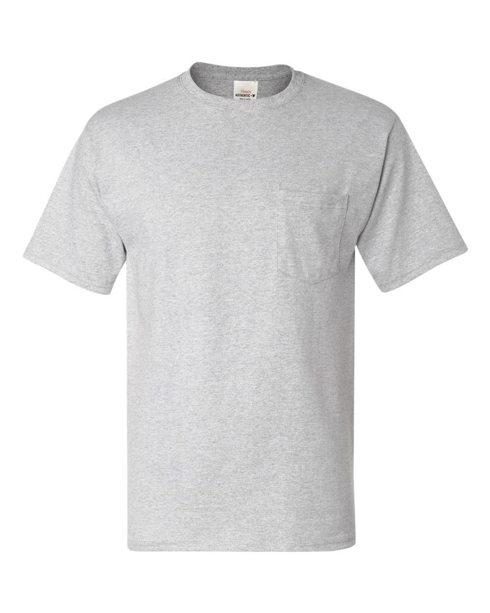 Hanes 5590 - Men's Authentic Pocket T-Shirt