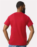 Gildan 2300 - Unisex Ultra Cotton Pocket T-Shirt - Red