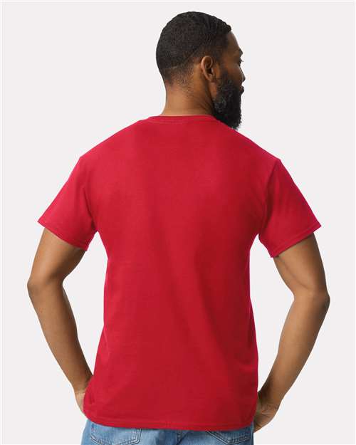 Gildan 2300 - Unisex Ultra Cotton Pocket T-Shirt - Red