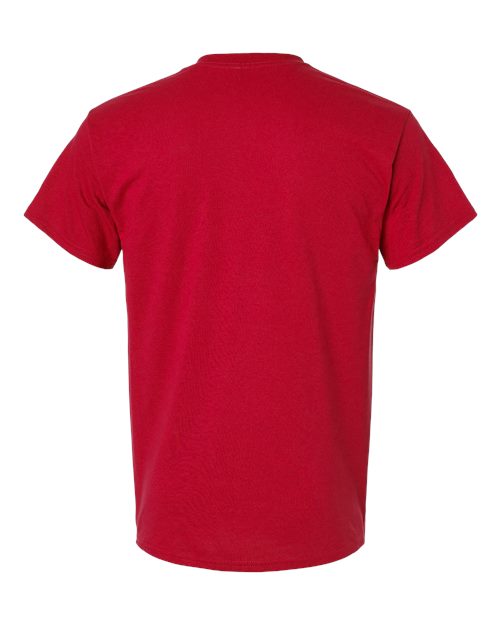 Gildan 8300 - Unisex DryBlend Pocket T-Shirt - Red