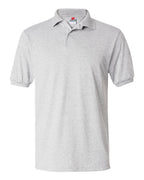 Hanes 054X - Men's EcoSmart® Jersey Polo — Ash (flat)