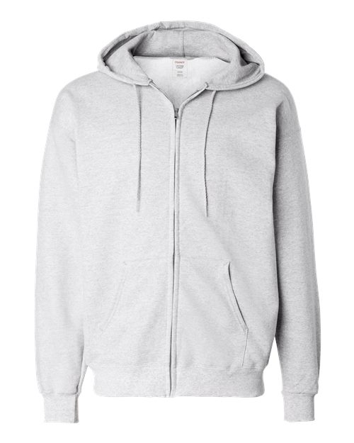 Hanes F280 - Unisex Ultimate Cotton® Full-Zip Hooded Sweatshirt Hanes