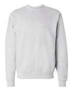 Hanes P160 - Unisex EcoSmart® Crewneck Sweatshirt — Ash (flat)